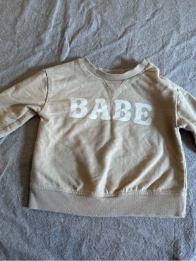 Lauren Conrad Little Co Unisex Babe Sweatshirt 9 Months
